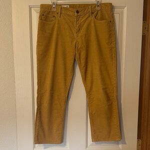 Gap 1969 Mustard Corduroy Pants